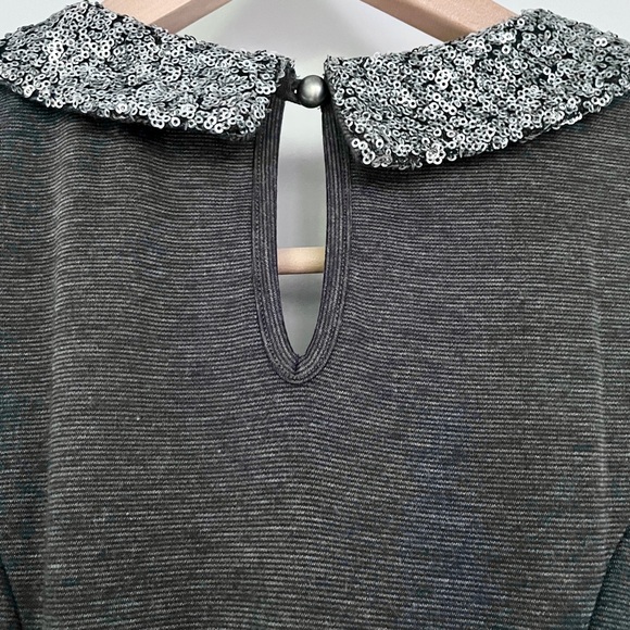 Monteau Sequined Peter Pan Dress, S - Picture 6 of 7